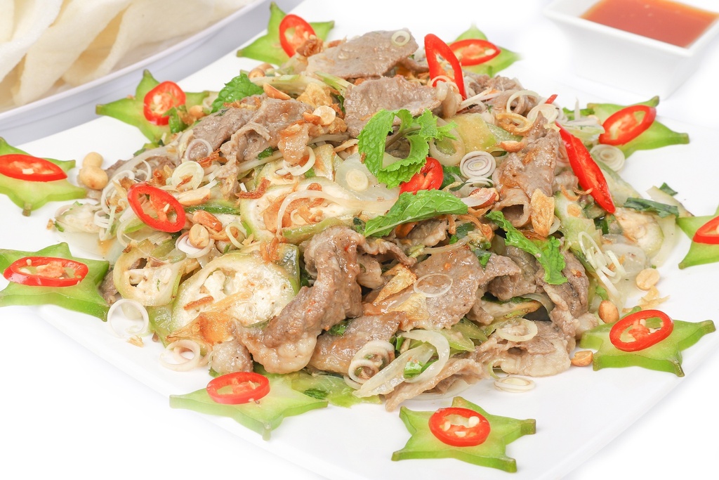 GỎI BÒ BÓP THẤU