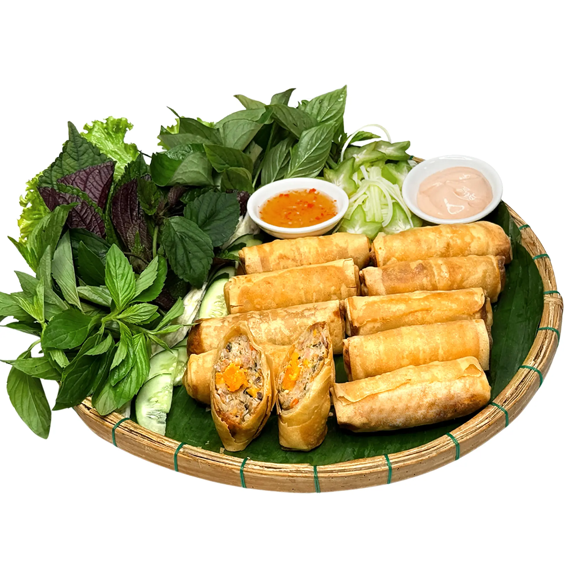 Chả Giò Hải Sản Hoàng Kim (10 Chiếc)
